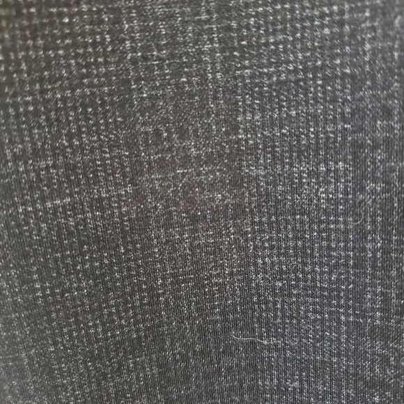 NANETTE LEPORE Plaid Stretch Pull-On Ankle Pants Small Black Gray - Picture 2 of 6